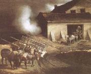 Theodore   Gericault The Quicklime Works (mk09) oil painting